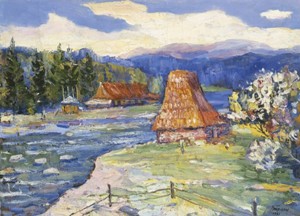 Біля річки. Карпати Біля річки. Карпати